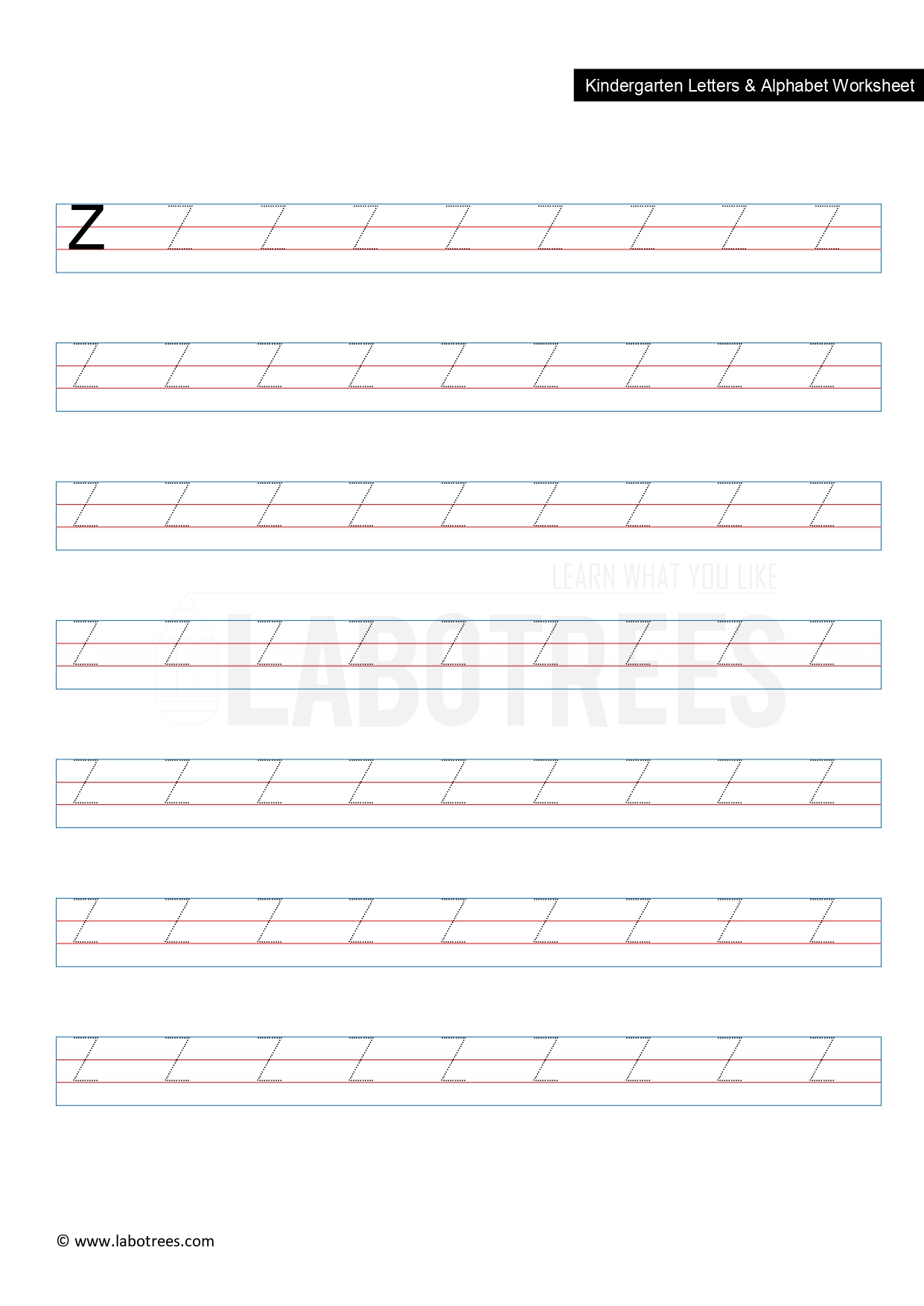 worksheet of letter z uppercase free download labotrees labotrees