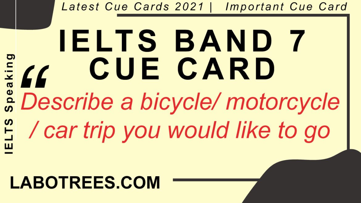 Describe a bicycle/motorcycle/car trip you would like to go on