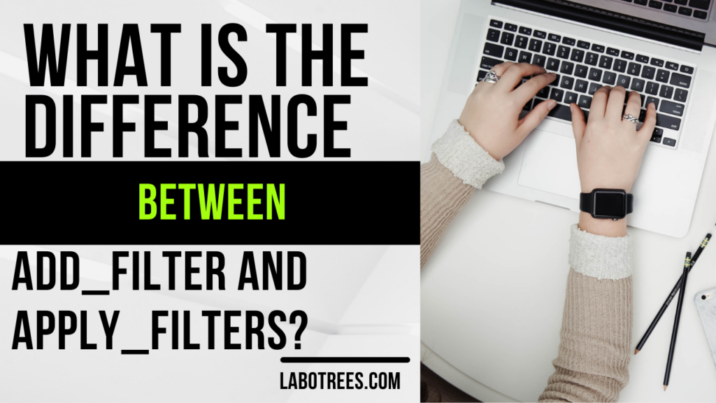 What is the difference between add_filter and apply_filters