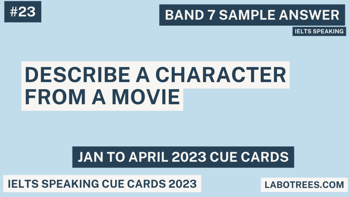 Describe a character from a movie